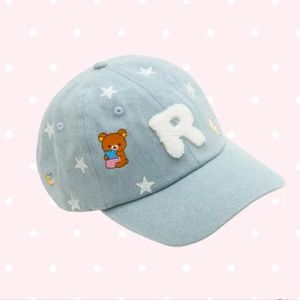 Sanrio Rilakkuma 20th Anniversary USA Denim Baseball Limited Edition Cap NWT